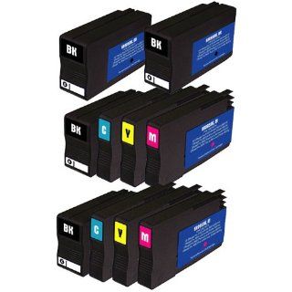 Shop At 247  Compatible Ink Cartridge Replacement for Hewlett Packard (HP) 950XL + 951XL (4 Black, 2 Cyan, 2 Yellow, 2 Magenta, 10 Pack) Electronics