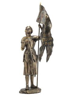 Sale   Joan of Arc Standing with Sword and Flag   Statues