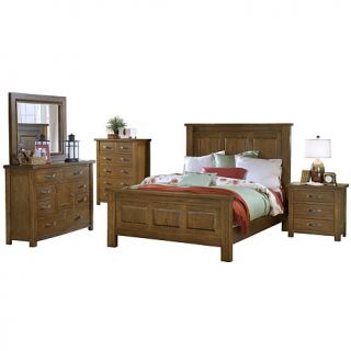 Hillsdale Furniture Outback Bedroom 5 Piece Set with Queen Panel Bed & Ches