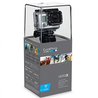 GoPro HERO3 1080p HD, 11MP Mountable Action Camera Silver Edition Bundle