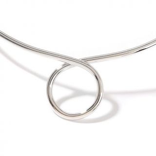 Jay King Sterling Silver "Twisted" 16" Collar Necklace
