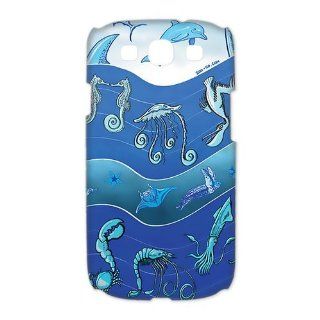 Custom Whale Cover Case for Samsung Galaxy S3 I9300 LS3 244 Cell Phones & Accessories