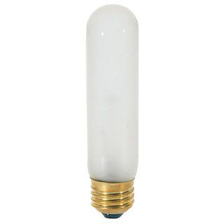 Satco S3899 120 Volt 60 Watt T10 Medium Base Light Bulb, Frosted   Incandescent Bulbs  