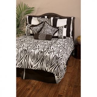 Rizzy Home Zebra 10 piece Duvet Set   King