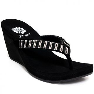 Yellow Box® "Shawnee" Embellished Thong Sandal