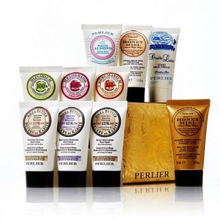 Perlier Classic Hand Cream with Honey Body Balm 10 piece Mini Set