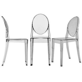 a ghost style dining side chair by ciel