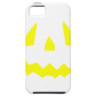 Yellow Glow Face Happy Halloween Cover For iPhone 5/5S