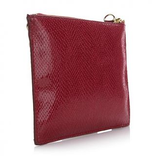 R.J. Graziano Mini Studded Snake Embossed Clutch