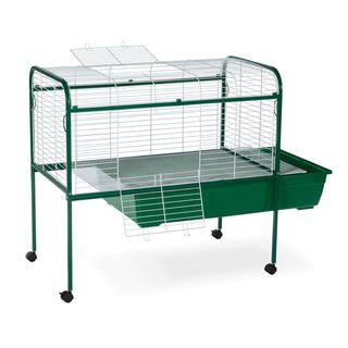 Prevue Pet Products Small Animal Cage with Stand 520 Green & White Prevue Pet Products Bird Cages & Houses