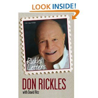 Rickles' Letters Don Rickles, David Ritz 9781416130307 Books