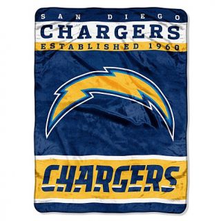 NFL 60" x 80" 12th Man Raschel Throw by Northwest   Chargers