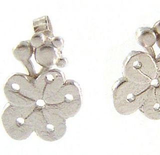 cherry blossom earrings by zelda wong