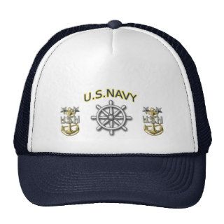 U.S. Navy Master Chief Quartermaster Hat