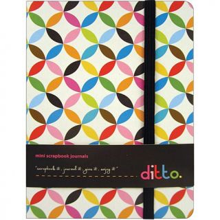 Hampton Art Ditto Mini Scrapbook Journals   Black and White Multi