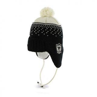 NFL Magic Mountain Knit Hat with Ear Flaps   Raiders