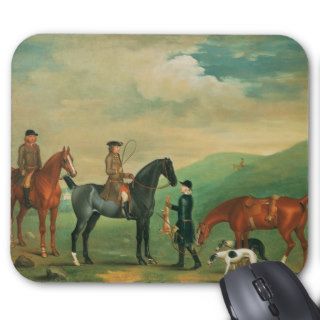 The 4th Lord Craven coursing at Ashdown Park Mouse Pad