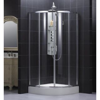 Dreamline Sector Shower Enclosure with Base and Backwalls