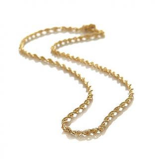 Michael Anthony Jewelry® 10K Gold Pashmina Rope Chain Necklace   20"