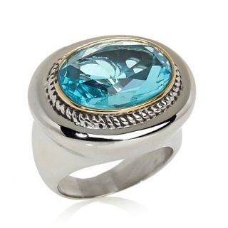 Emma Skye Jewelry Designs 2 Tone Oval Cocktail Ring