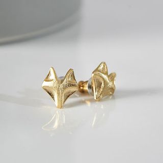 my mr fox earrings by simply suzy q