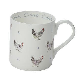 chicken and egg china mug by sophie allport