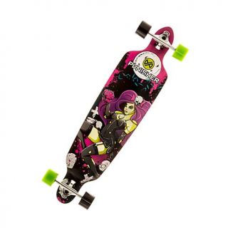 Punisher 40 inch Zombie Skateboard with Drop Down Deck
