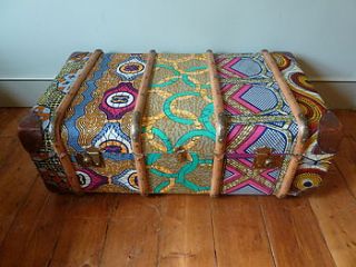 tribal print trunk by blanche dlys designs