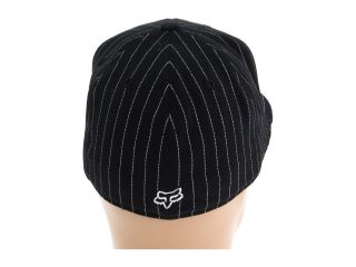 Fox Protocol Fitted Hat Black Pinstripe