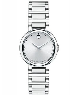 Movado Womens Swiss Concerto Stainless Steel Bracelet Watch 27mm 0606702   Watches   Jewelry & Watches