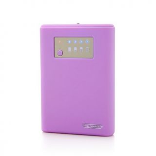 instaCHARGE Dual Plug 12,000mAh Portable Electronics Charger with LED Flashligh