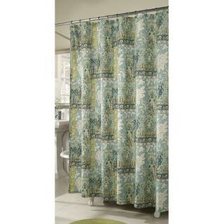 style Spice Trade Cotton Shower Curtain