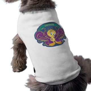 Tweety with Purple Butterfly Wings Dog Clothing