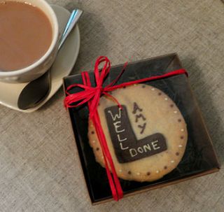 personalised shortbread 'l plates' biscuit by made with love foods
