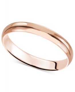 14k Rose Gold Ring, 2mm Wedding Band   Rings   Jewelry & Watches