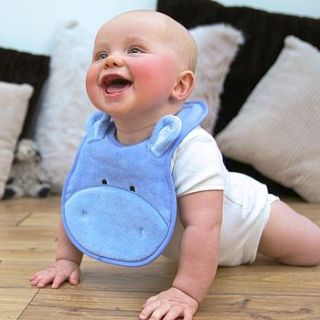 hippo bath mitt by bathing bunnies