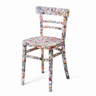 stamp art chair  by bombus