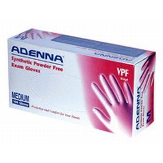 Adenna VPF235 VPF Vinyl PF, Exam Gloves, Medium, 100 Count (Pack of 10)
