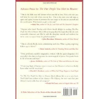 The Five People You Meet In Heaven Mitch Albom 9781920798215 Books