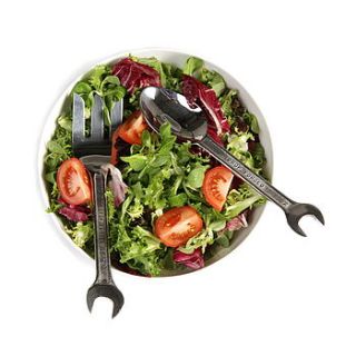 spanner cutlery salad servers by me and my car