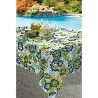 Zinnia Indoor/Outdoor Tablecloth (Multiple Sizes Available) Table Linens