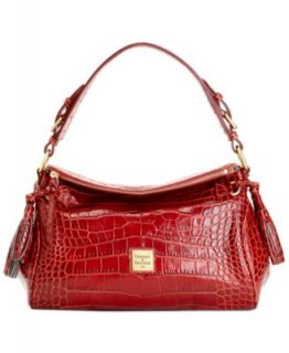 Dooney & Bourke Handbag, Small Crocofino Satchel   Handbags & Accessories