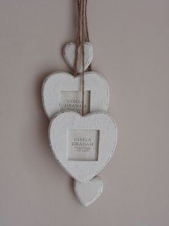 heart tassel photo frame by in season now