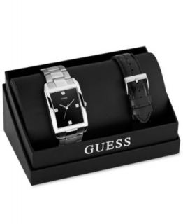 GUESS Watch, Mens Stainless Steel Bracelet U10014G1   Watches   Jewelry & Watches