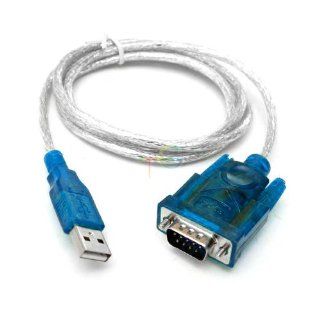 S9Q USB 2.0 To RS232 Serial DB9 9 Pin Male Adapter Extension cable For Laptop PC Computers & Accessories