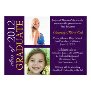 Class of 2012 Graduate Announcement