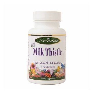 Paradise Herbs Milk Thistle Truly Holistic 751, Veggie Caps 60 ea Health & Personal Care