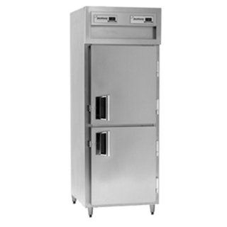 Delfield SAHPT1 SH230 Pass Thru Hot Food Cabinet w/ Solid Half Door & 3 Shelves, Export, Each Kitchen & Dining