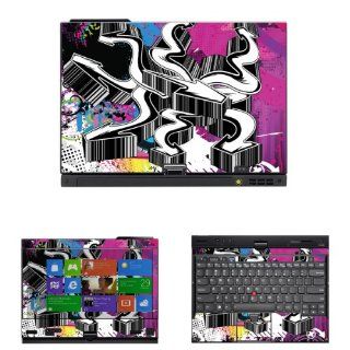 Decalrus   Matte Decal Skin Sticker for Lenovo ThinkPad X230t Convertible Laptop with 12.5" screen (NOTES Compare your laptop to IDENTIFY image on this listing for correct model) case cover MATTthkPadX230t 314 Computers & Accessories