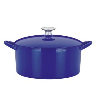 Dansk Blue Cast Iron 6 quart Dutch Oven Dansk Pots/Pans